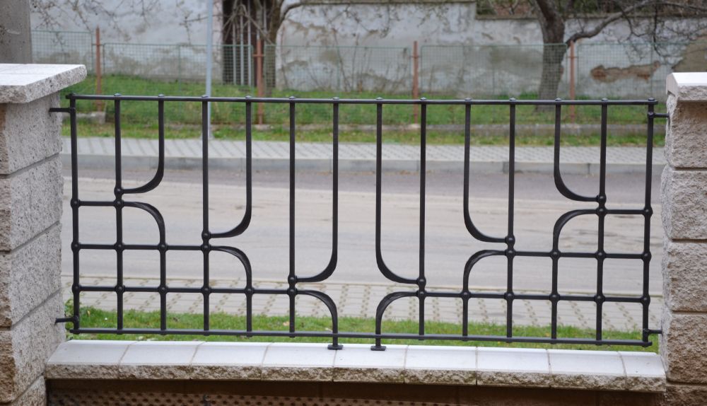 kovaný plot Lukov